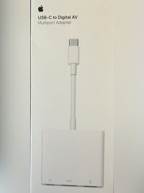 NEW! IN ORIGINAL BOX NEVER USED OR OPENED!
USB-C TO DIGITAL AV